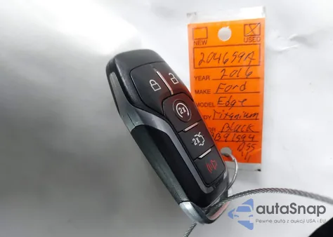 2016 Ford Edge Titanium из США, поврежденный, VIN 2FMPK4K99GBB91594